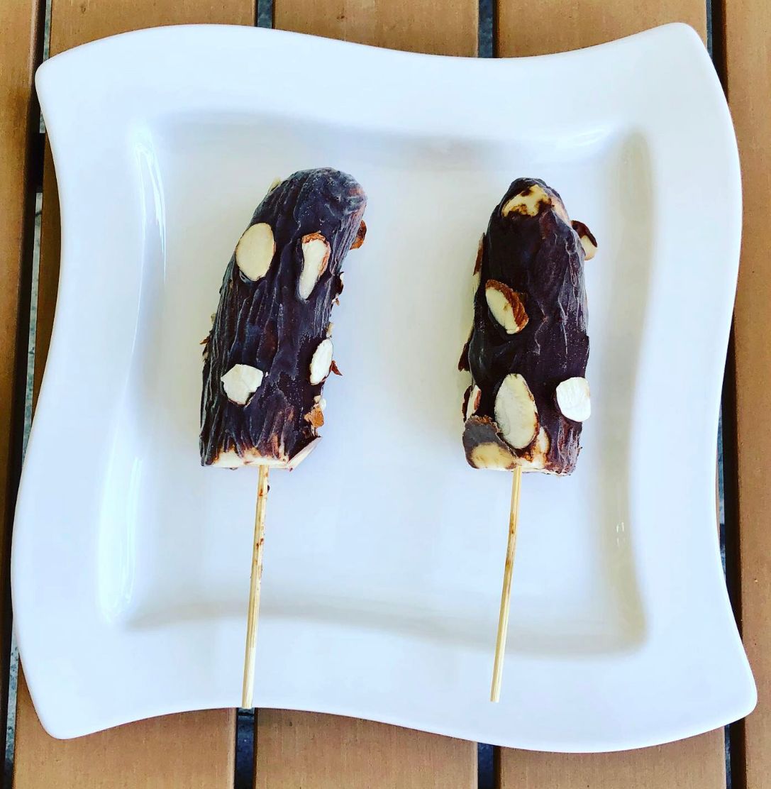 Frozen Chocolate Banana 195 Calories